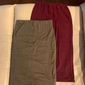Stretchy Cotton skirts Size S 2/$15